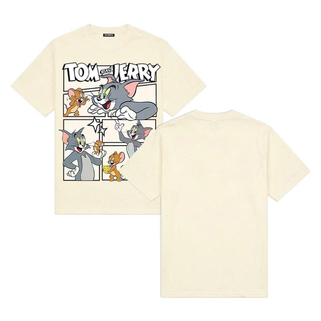 [Vải Xịn] Áo Thun Tom & Jerry Comic Cotton Cao Cấp - Mỹ Tú Store