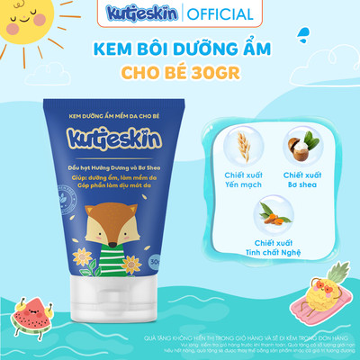 Kem dưỡng ẩm hàng ngày Kutieskin Cho Bé (Kem nẻ cho bé)