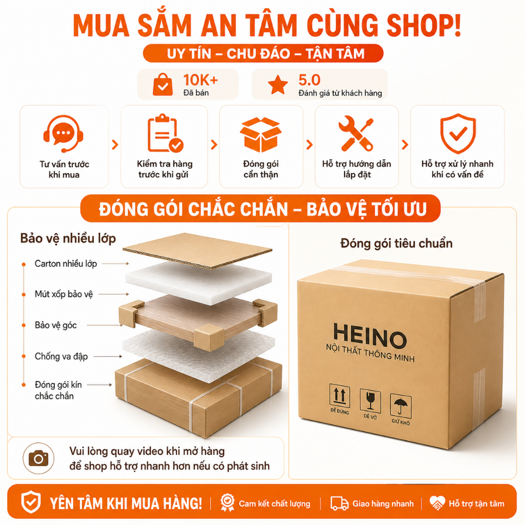 Giường sắt - Dịch vụ đóng gói - Đóng gói trong thùng carton dày | BigBuy360 - bigbuy360.vn