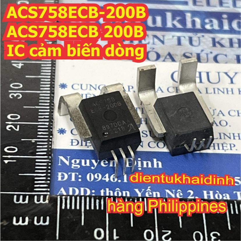 ACS758ECB-200B ACS758ECB 200B IC cảm biến dòng kde1323