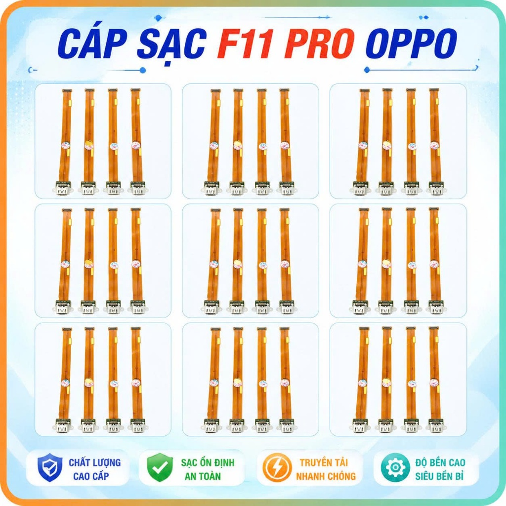 Cáp sạc oppo F11 pro ,thay thế