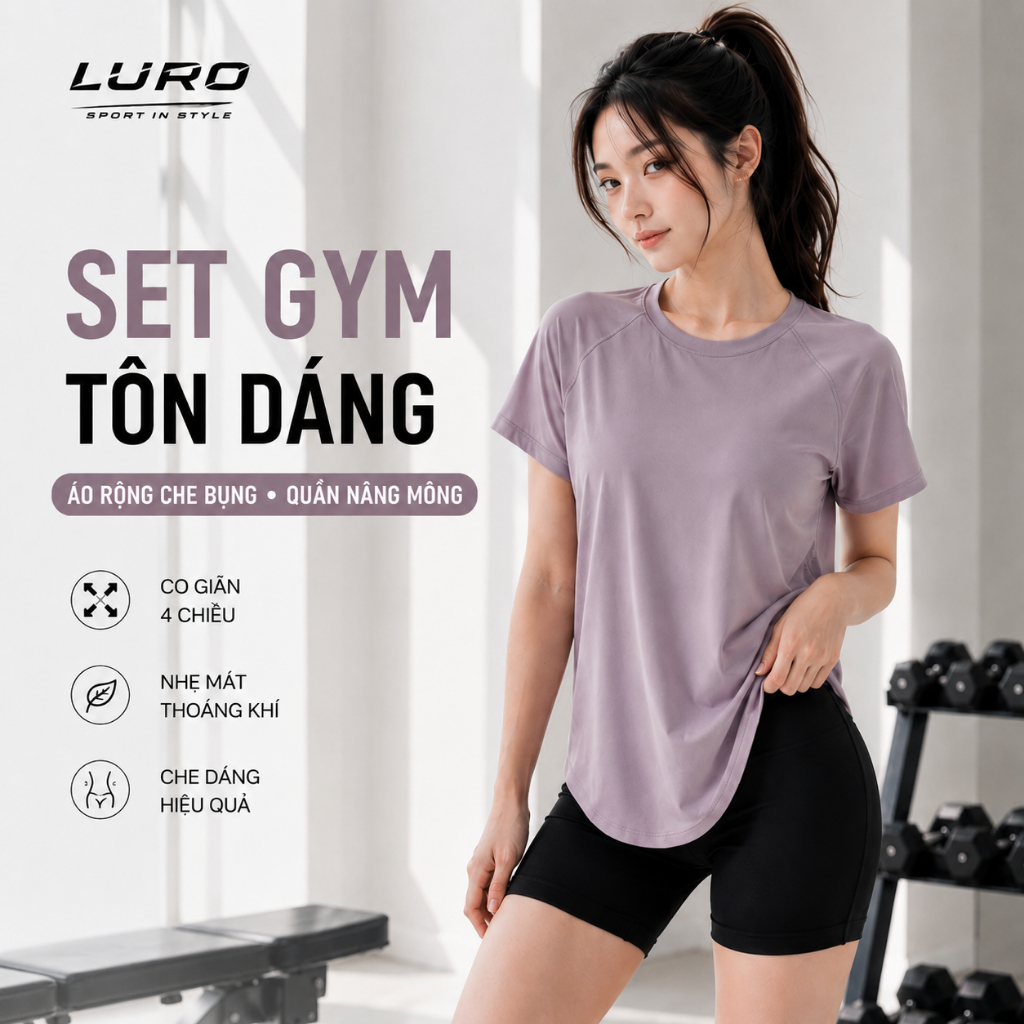 S11-18N — Set đồ tập nữ phối lưới