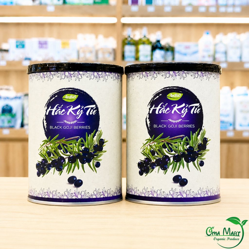 Hắc Kỷ Tử ( Kỷ Tử Đen ) Anbio 100g - Pha Trà Dưỡng Nhan Chống Lão Hóa Đẹp Da