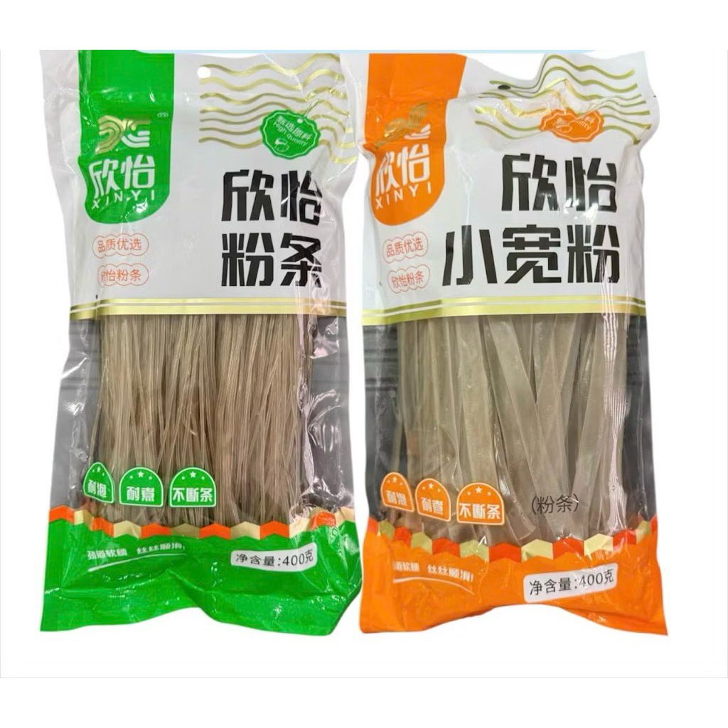 Miến Khoai Lang Sợi Dẹt/ Sợi Tròn XinYi Gói 400g