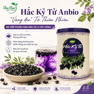 Hắc Kỷ Tử ( Kỷ Tử Đen ) Anbio 100g - Pha Trà Dưỡng Nhan Chống Lão Hóa Đẹp Da