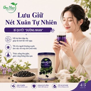 Hắc Kỷ Tử ( Kỷ Tử Đen ) Anbio 100g - Pha Trà Dưỡng Nhan Chống Lão Hóa Đẹp Da