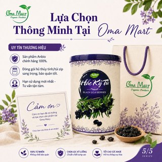 Hắc Kỷ Tử ( Kỷ Tử Đen ) Anbio 100g - Pha Trà Dưỡng Nhan Chống Lão Hóa Đẹp Da