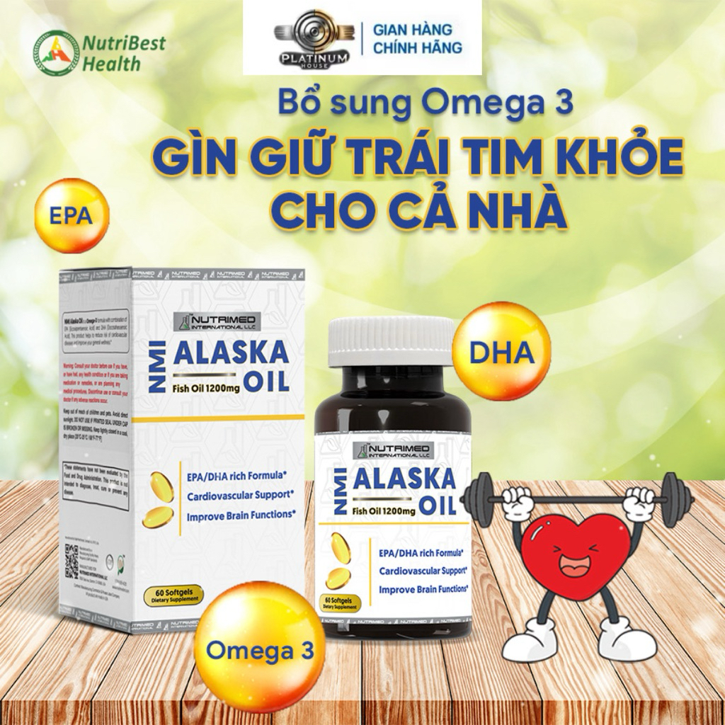 Thực phẩm bảo vệ sức khỏe NMI ALASKA OIL