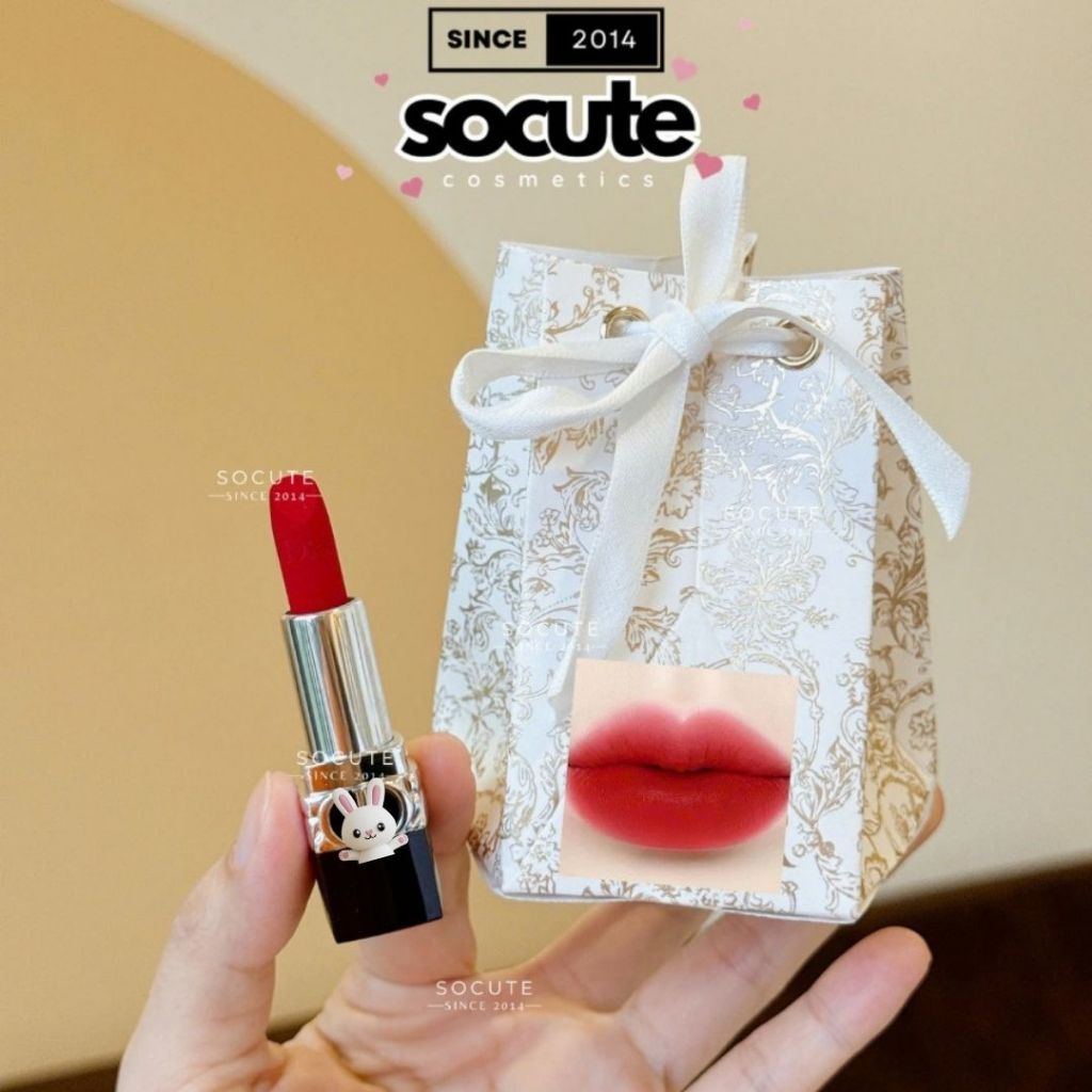 Giftbox Túi Giấy Hãng + Son 999 Velvet Mini