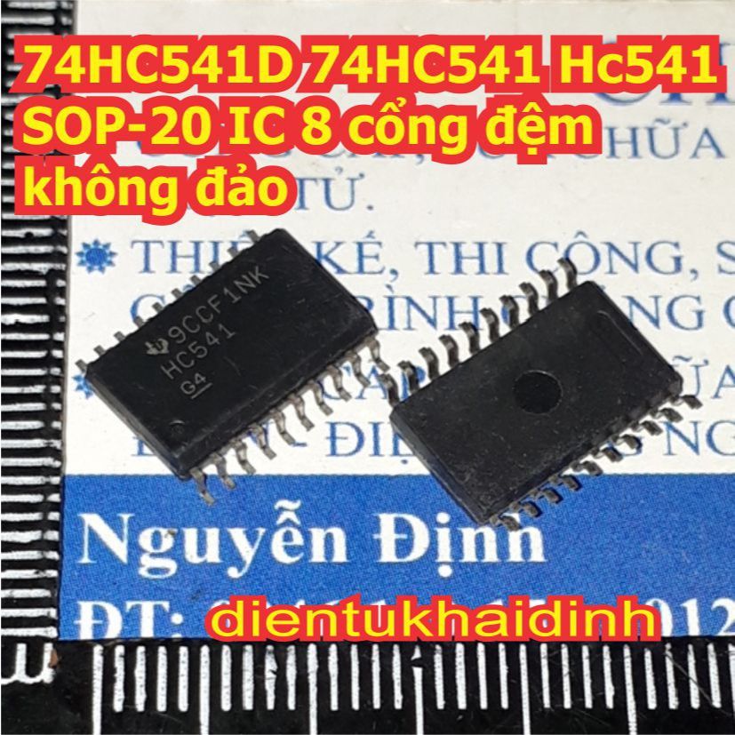 3 con 74HC541D 74HC541 HC541 SOP-20 IC 8 cổng đệm không đảo kde1498