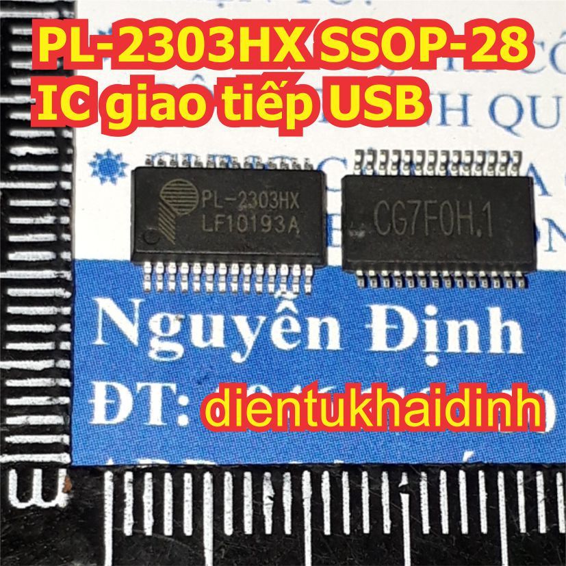 1 con IC PL-2303HX PL-2303 PL2303 2303 SSOP-28 IC giao tiếp USB kde1299