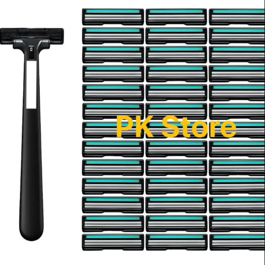 [Loại 1] Bộ Dao Cạo Râu 72 Lưỡi Thay Thế - Tặng 2 Tuýp Kem Cạo Râu