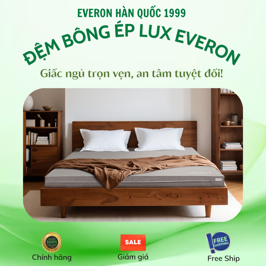 Đệm bông ép Lux Everon - NV