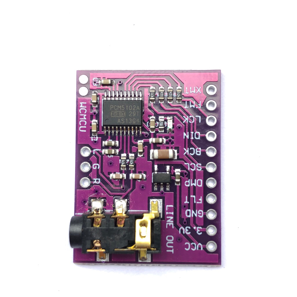 Mạch PCM5102 giải mã i2s âm thanh bluetooth