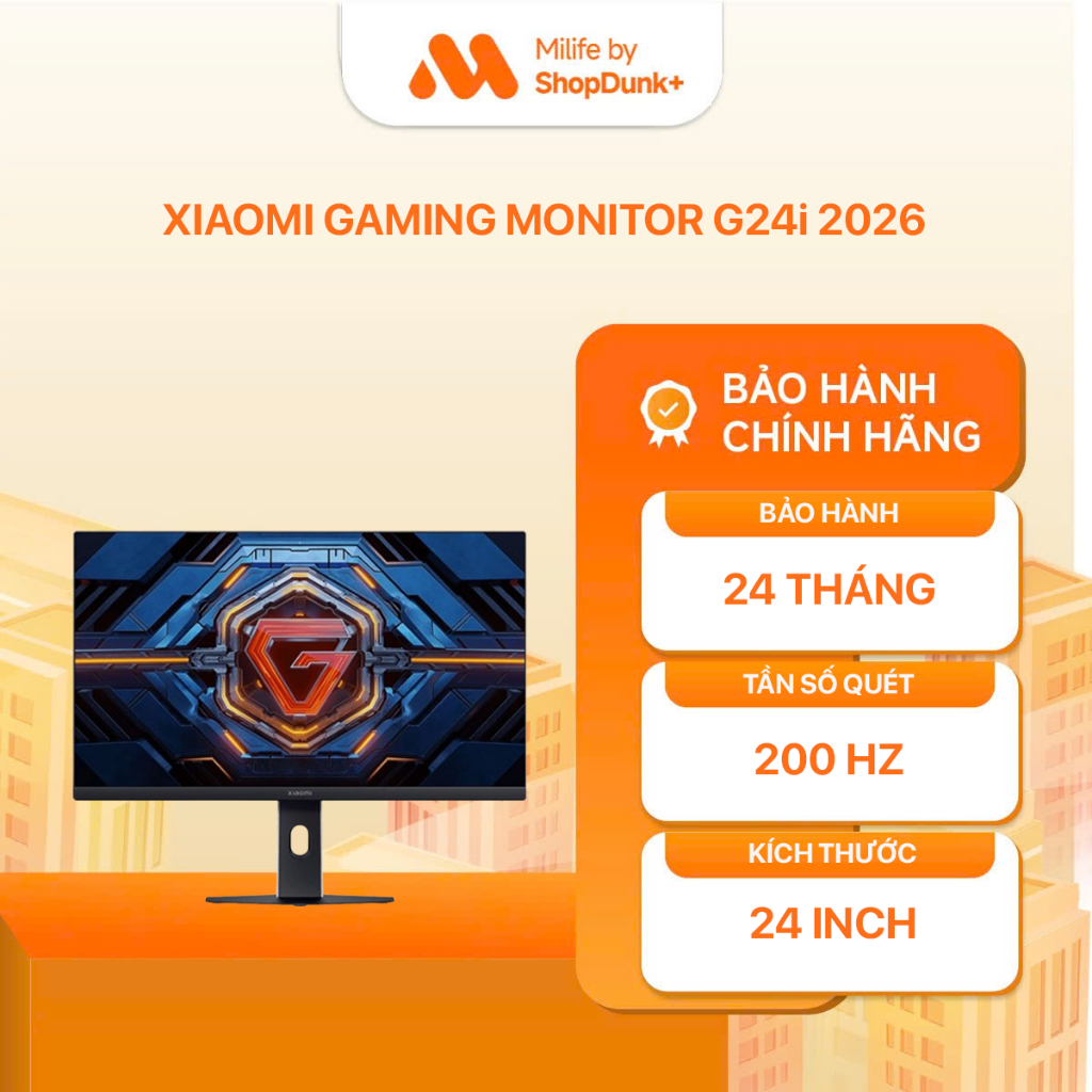 Màn Hình Máy Tính Xiaomi Gaming G24i 2026 24inch Chính Hãng