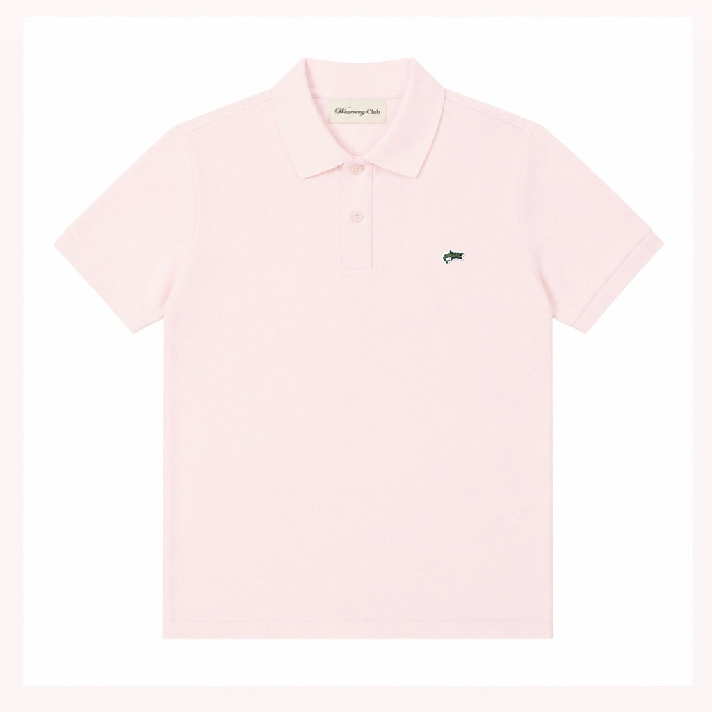 [ New Arrival ] Polo Cá Mập Basic Cao Cấp By Wearway Chất Cotton Small Hexa Pique Nam Nữ Menswear - 
