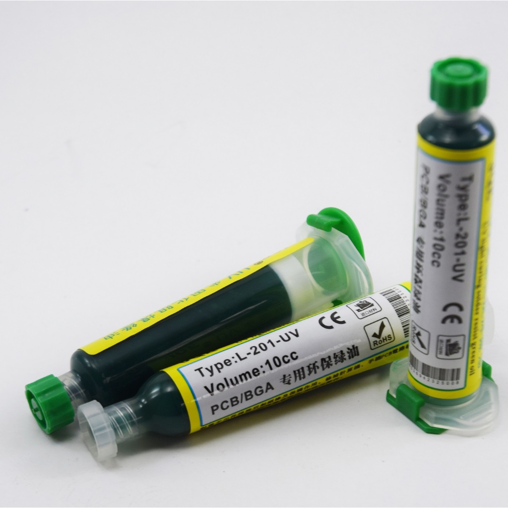 Sơn xanh/đen UV chống lem (keo xanh/đen UV)