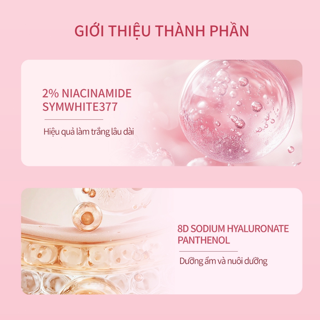 Dưỡng thể dưỡng trắng UILICY 200ml Serum dưỡng thể Làm trắng 2%Niacinamide Symwhite377 Đa dạng hương nước hoa | BigBuy360 - bigbuy360.vn