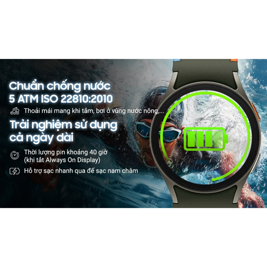 Đồng Hồ Thông Minh Samsung Galaxy Watch 7 40mm - Định Vị GPS, Theo Dõi Sức Khỏe - Hàng Chính Hãng | BigBuy360 - bigbuy360.vn