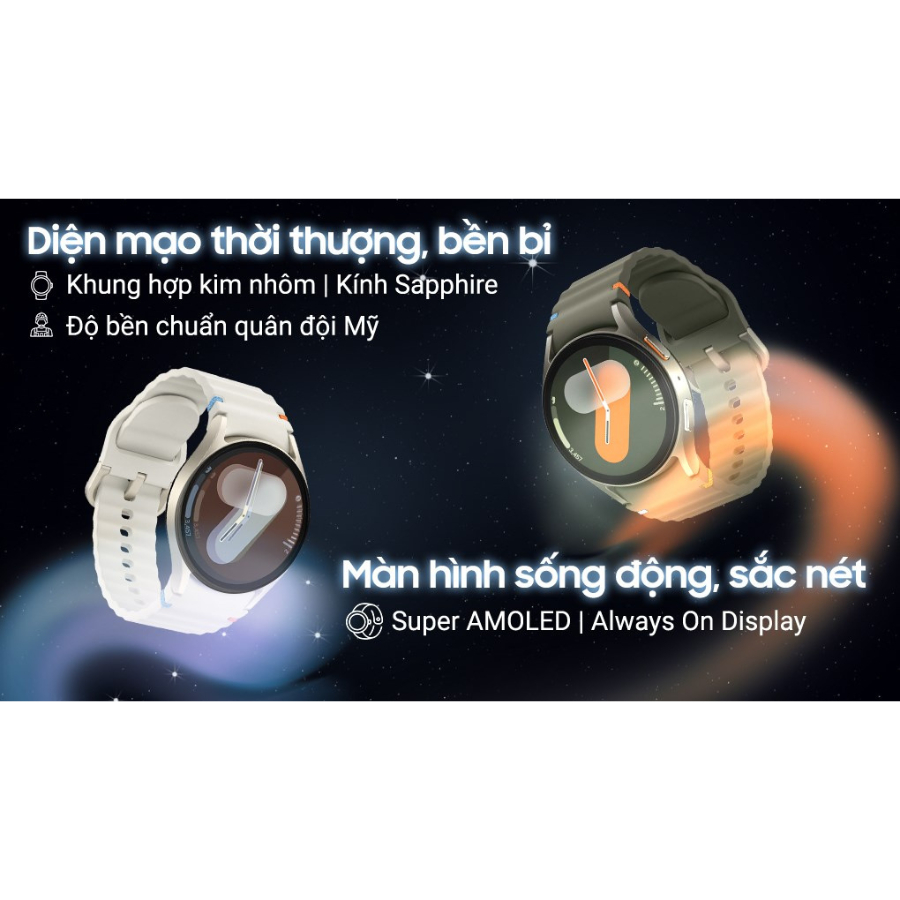 Đồng Hồ Thông Minh Samsung Galaxy Watch 7 40mm - Định Vị GPS, Theo Dõi Sức Khỏe - Hàng Chính Hãng | BigBuy360 - bigbuy360.vn