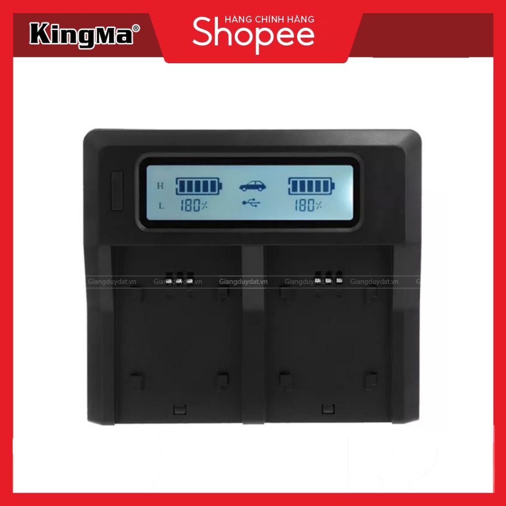 Sạc Đôi Kingma NP-F970