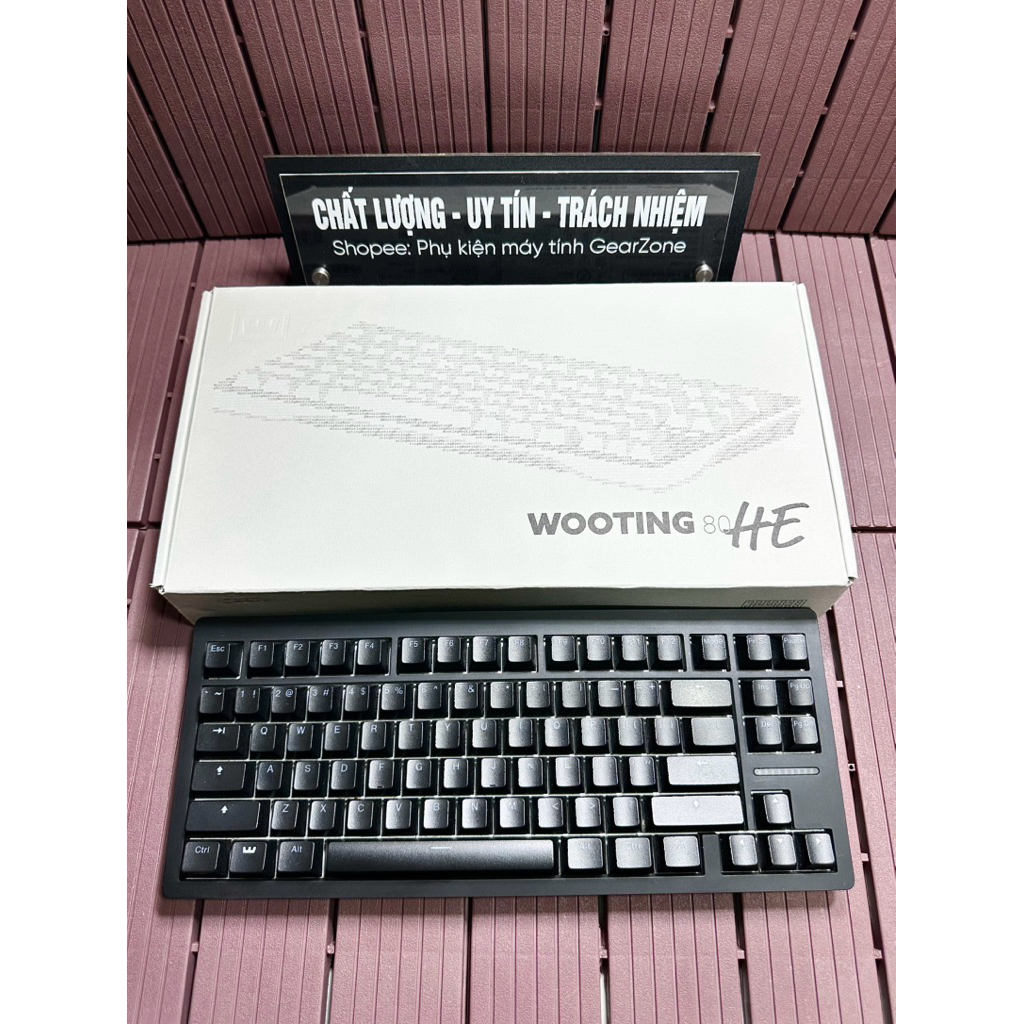 (Chính hãng) Bàn phím cơ Wooting 60he V2, 80He ZinC, 60HE+, Two He cho game thủ chuyên nghiệp chính 
