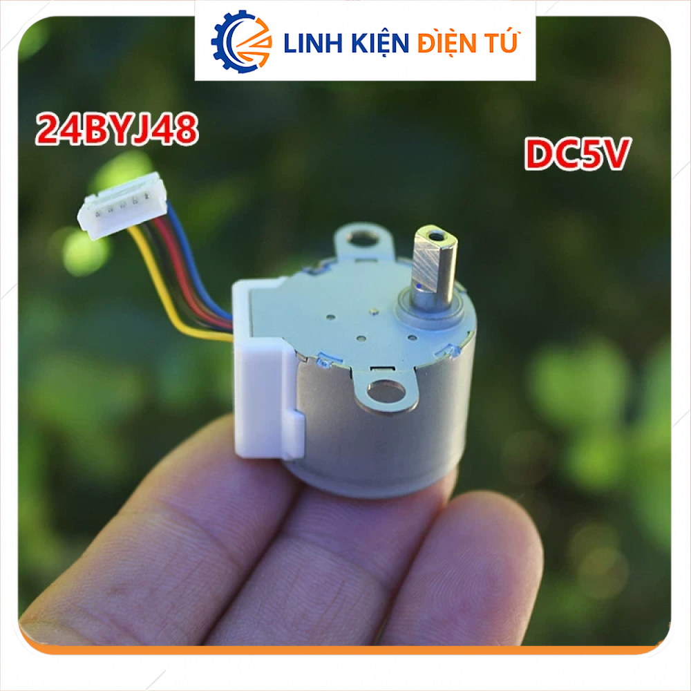 [Linh Kiện Điện Tử][G48] Động Cơ Bước Giảm Tốc 24BYJ48 DC 5V
