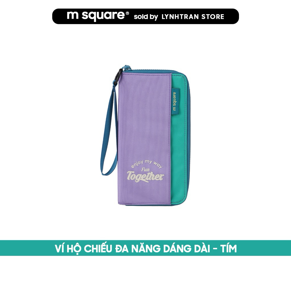Ví Hộ Chiếu Dáng Dài Dop@mine Colour Msquare®️Chính hãng giá tốt