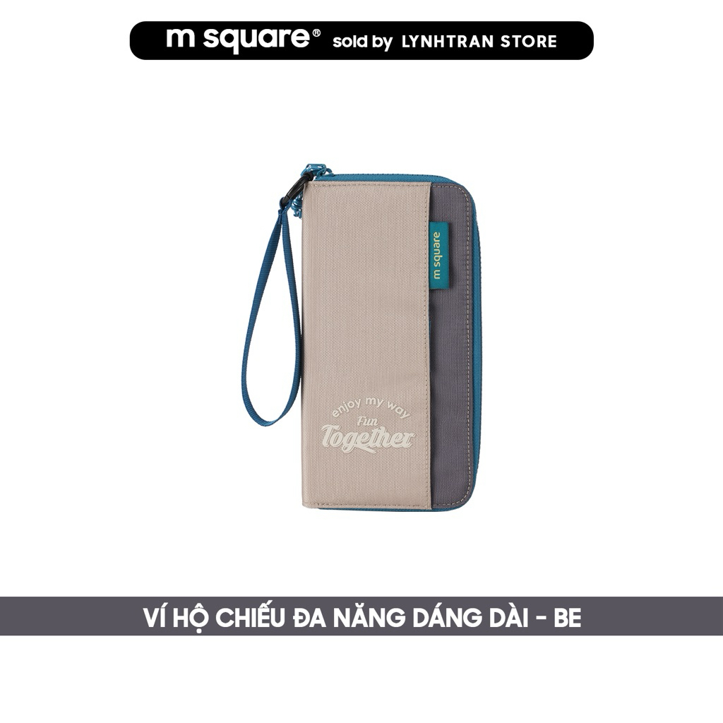 Ví Hộ Chiếu Đa Năng Dáng Dài Msquare®️Chính hãng giá tốt