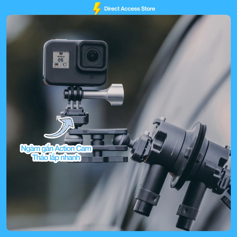 Ngàm chuyển đổi Quick Release Plate dành cho Action Camera 2551