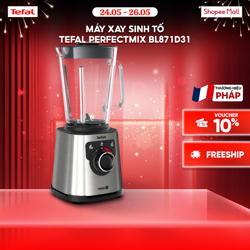 Máy xay sinh tố Tefal PerfectMix BL871D31