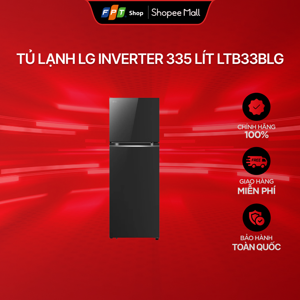 Tủ lạnh LG Inverter 335 lít LTB33BLG