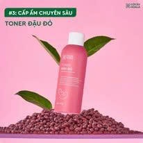 Combo Mặt Nạ Tẩy Tế Bào Chết 2in1, Sữa Rửa Mặt, Toner Đậu Đỏ Hữu Cơ Cỏ Cây Hoa Lá, Cấp Ẩm Dưỡng Da | BigBuy360 - bigbuy360.vn