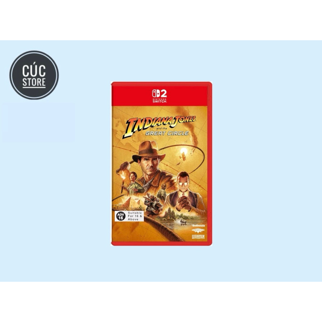 Băng chơi game Nintendo Switch 2: Indiana Jones and the Great Circle