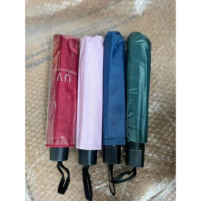 ô dù gấp gọn Dù che Mưa Chống UV 2 Lớp Gấp Gọn
