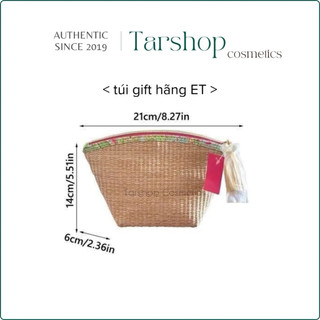 [Túi gift hãng] TÚI ĐỰNG TRANG ĐIỂM MAKEUP POUCH