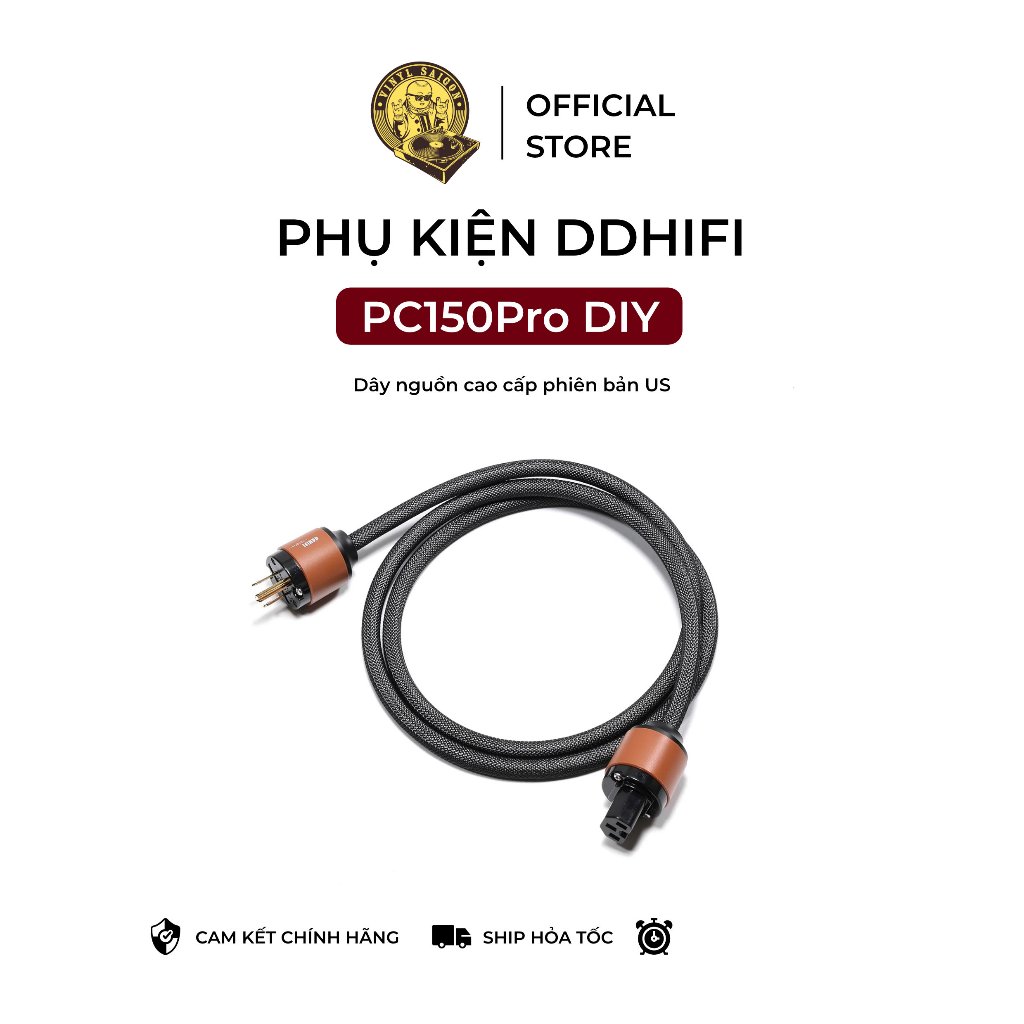 Dây nguồn DDHIFI PC150Pro DIY cao cấp phiên bản US