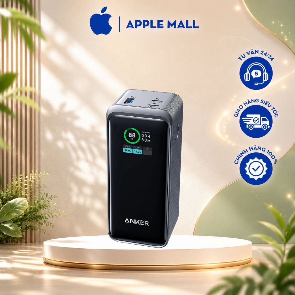 [HOẢ TỐC ] Sạc dự phòng Anker Prime 735 20,000mAh 200W – A1336