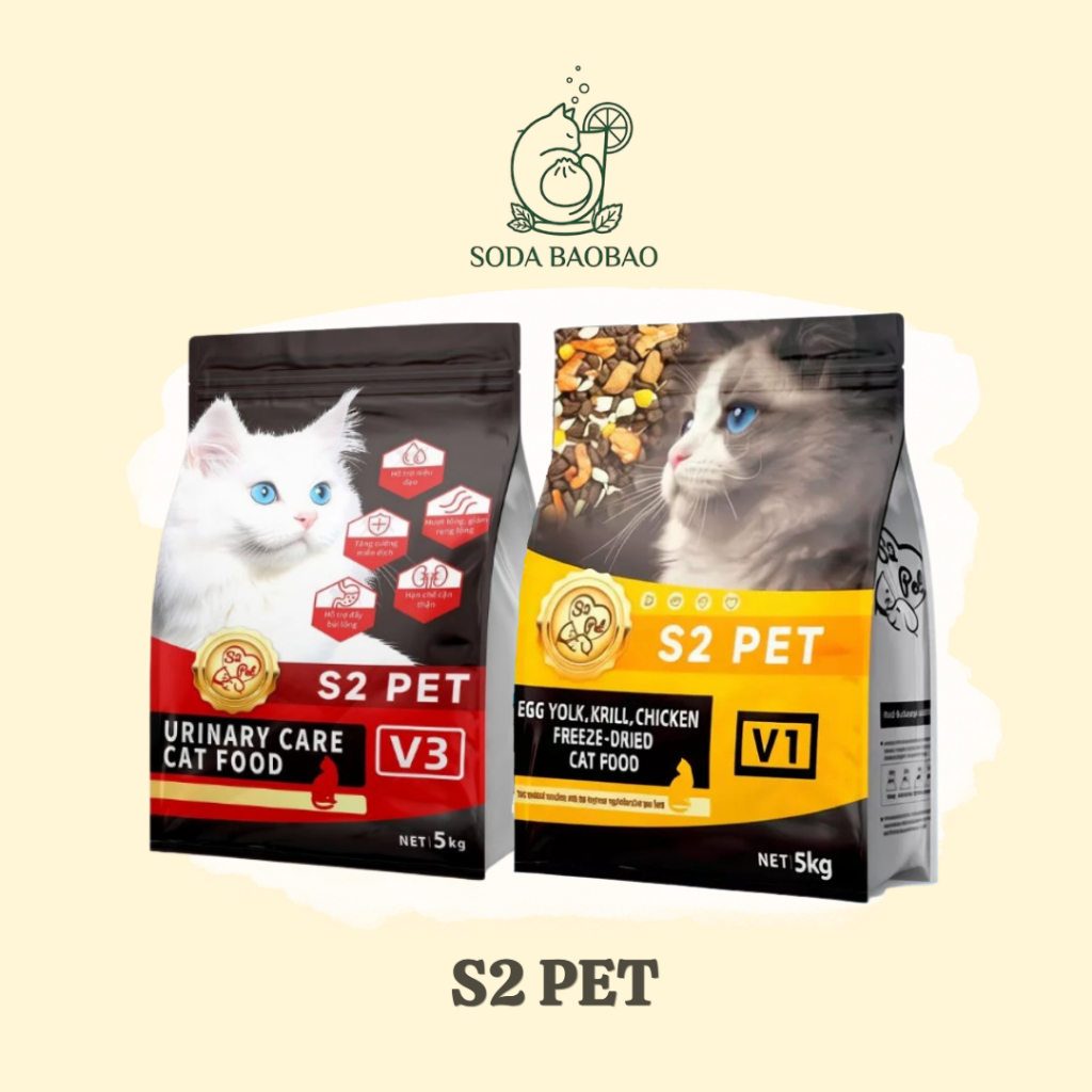 (Chiết) Túi chiết hạt mèo S2 Pet V1 - V3