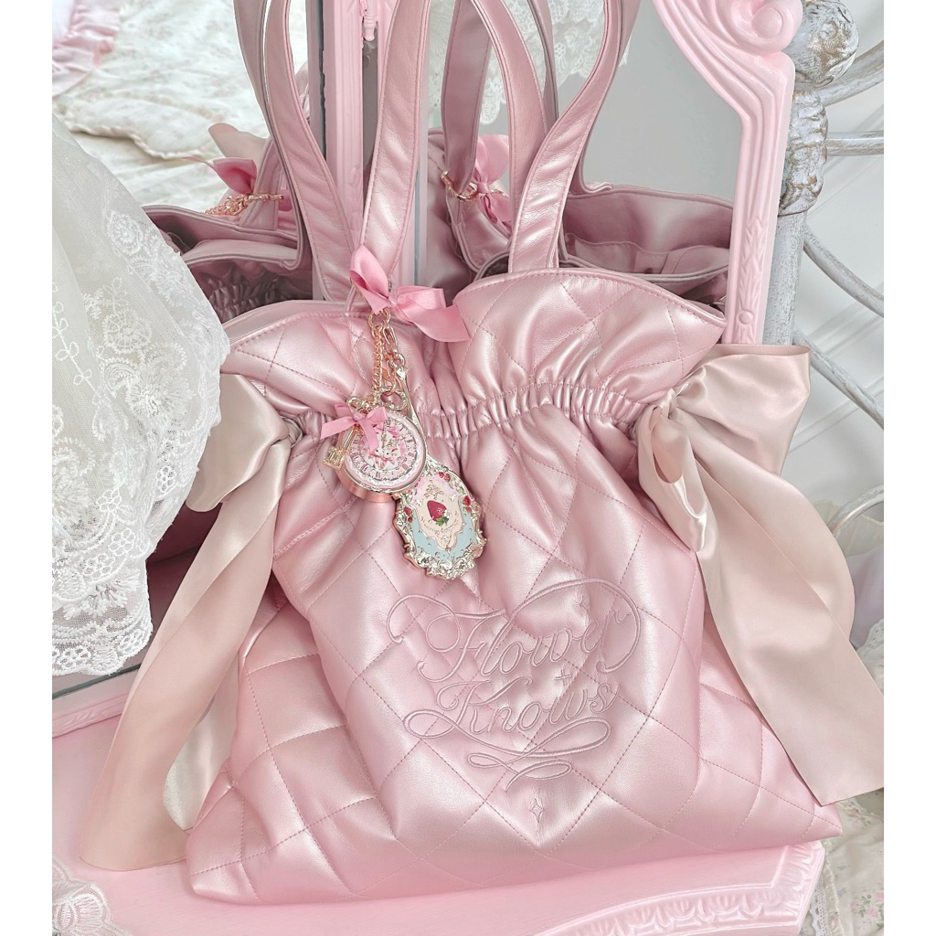 (Sẵn) Túi xách phiên bản giới hạn Flower Knows Túi dung tích lớn | BigBuy360 - bigbuy360.vn