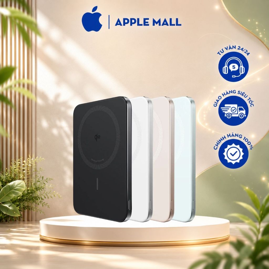 Pin dự phòng Anker Nano Maggo Ultra Slim Qi2 5000mAh A1665