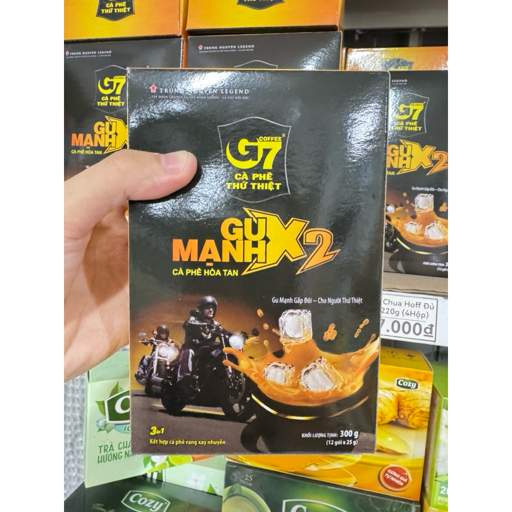 Cà Phê G7 Gu Mạnh 300g(12Gói x 25g)