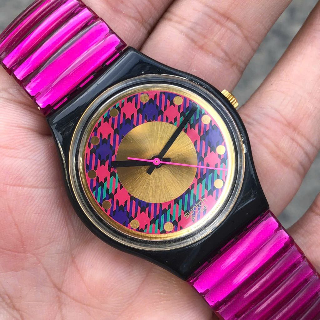 Đồng hồ Nam Nữ Swatch Swiss, dây chun