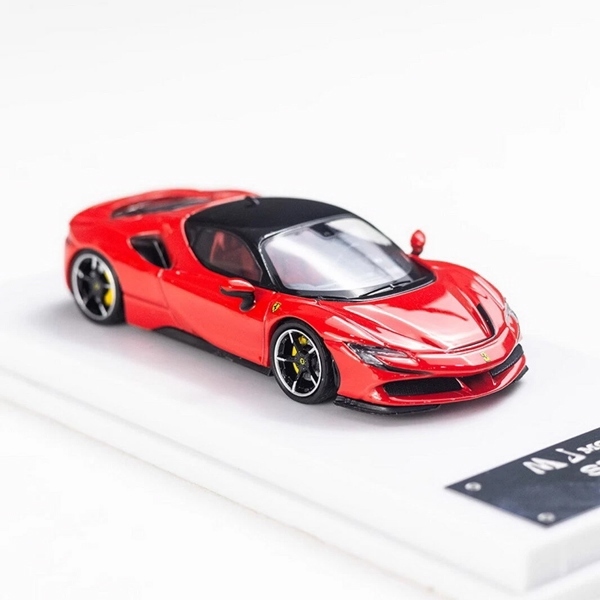 Mô hình xe Ferrari SF90 Stradale tỉ lệ 1:64 Mj model MJ-SF90-1