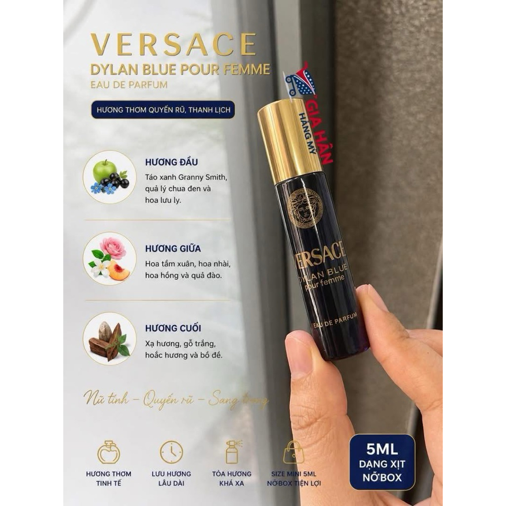 Nước hoa nữ Versace Dylan Blue