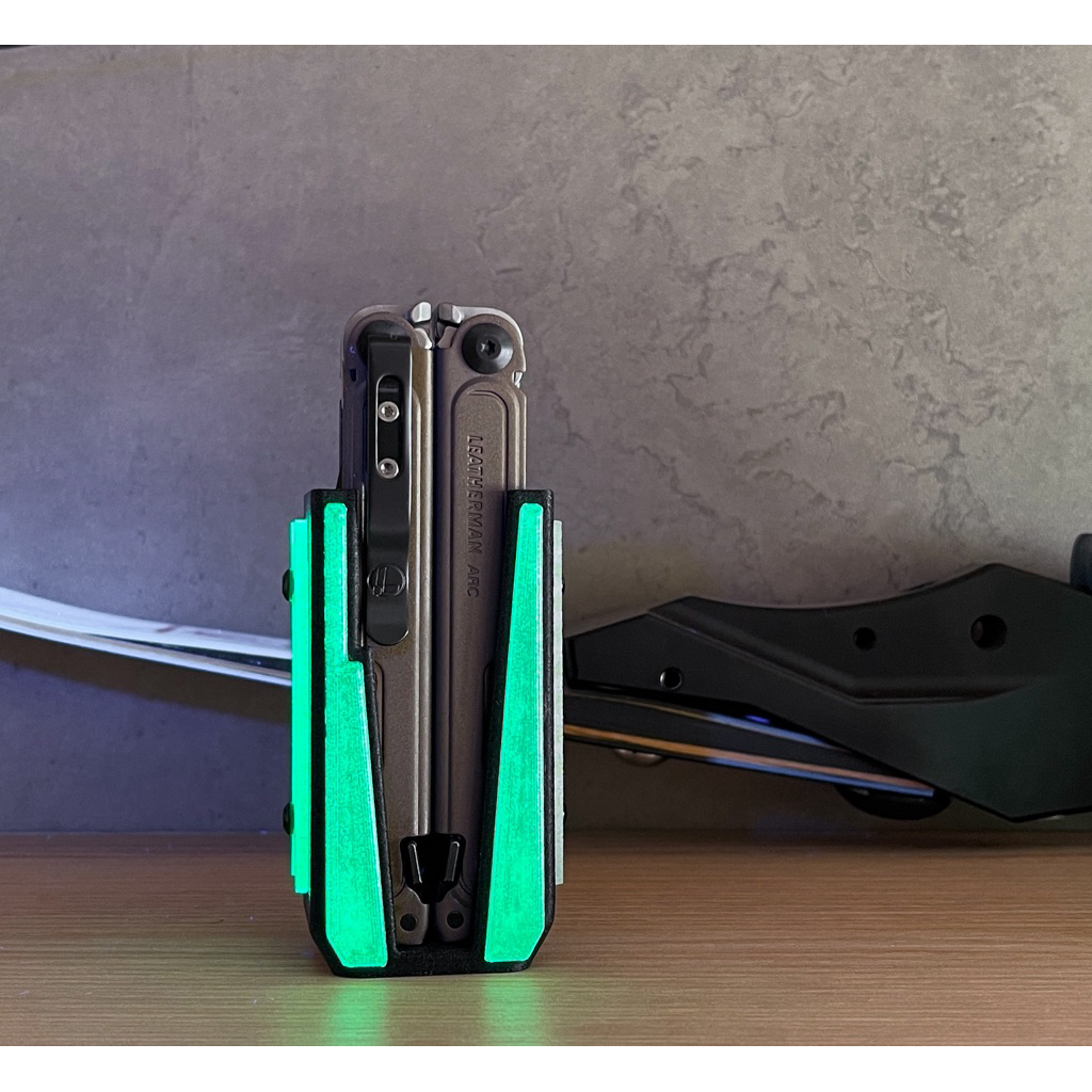 Moon_3D Holster Leatherman Arc | Arc Talos in 3D dạ quang phát sáng trong bóng tối