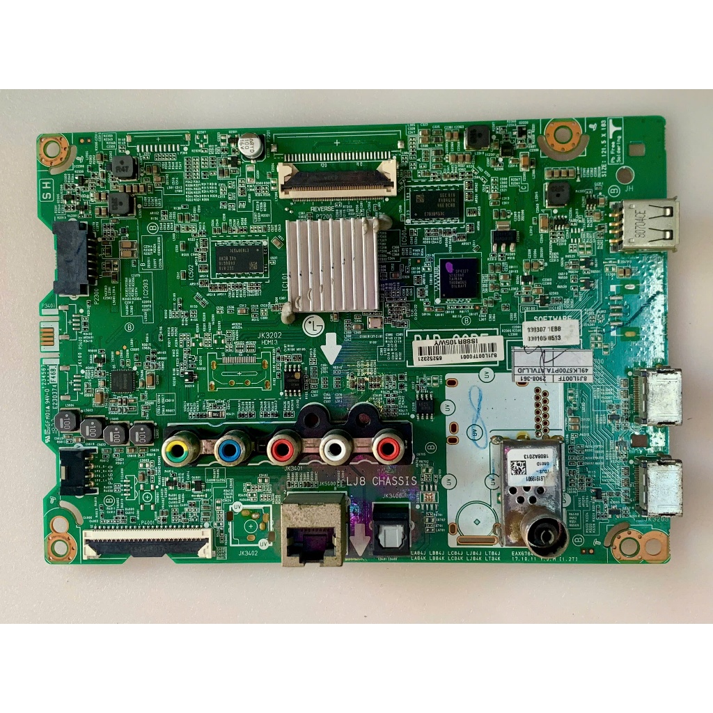 Bo main boar mạch linh kiện tivi tv LG 49LK5700PTA 49LK5700 nguồn, xử lý chung chính chủ khiển
