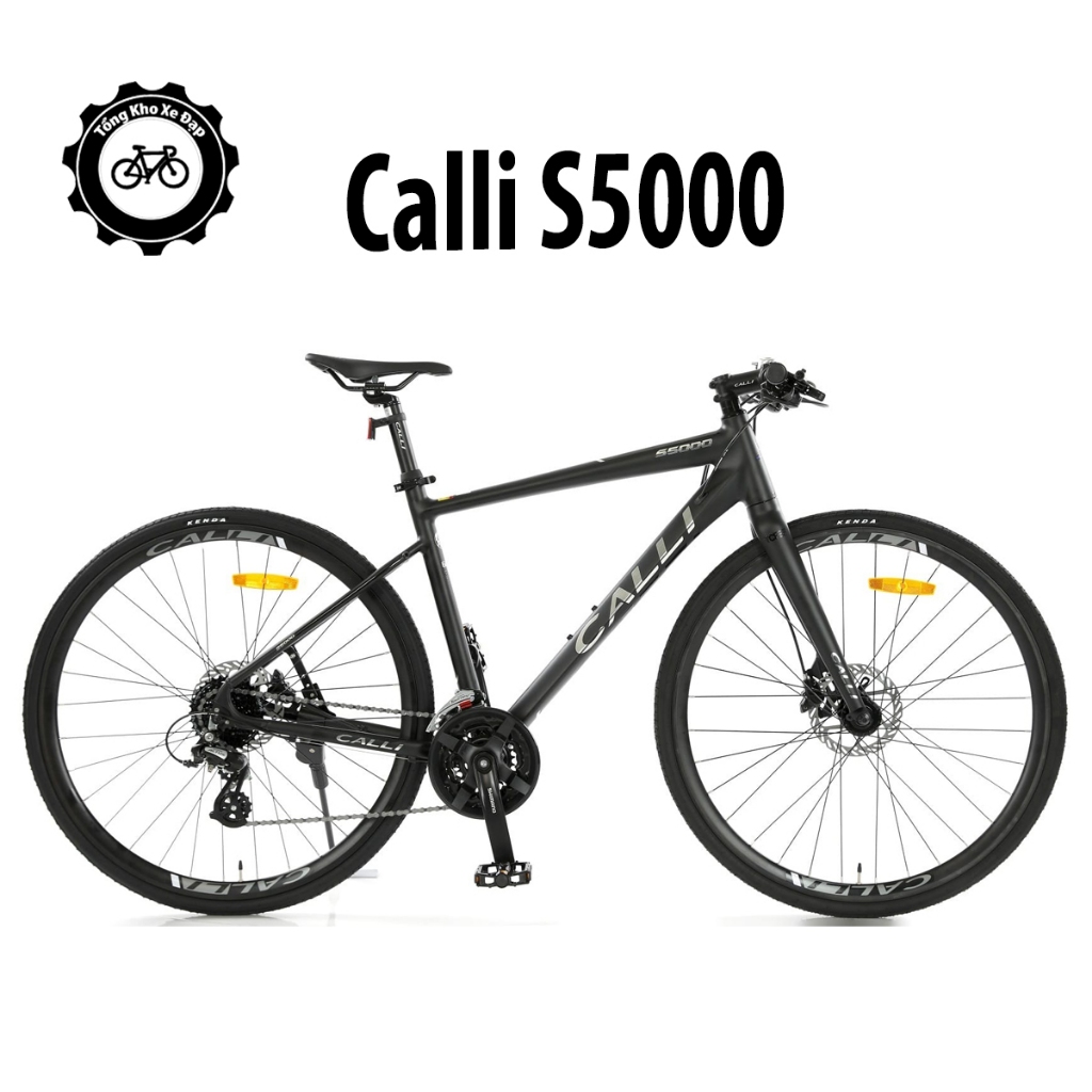CALLI S5000 Xe Đạp Phố • Full nhôm, phanh dầu Shimano, group Shimano, 6 bạc cối nổ #calli #s5000