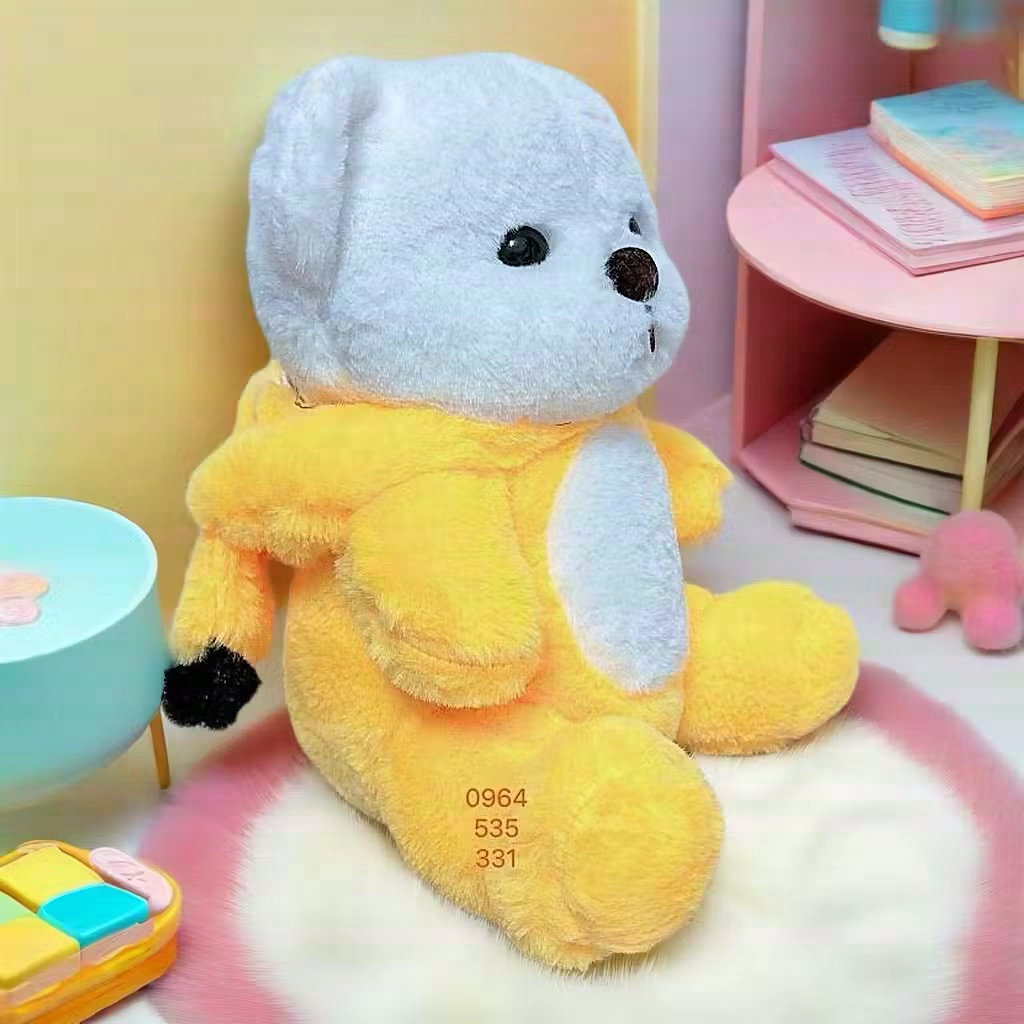 🌷Gấu bông lena pikachu - Thú nhồi lena pikachu mũ cởi được 🌷
