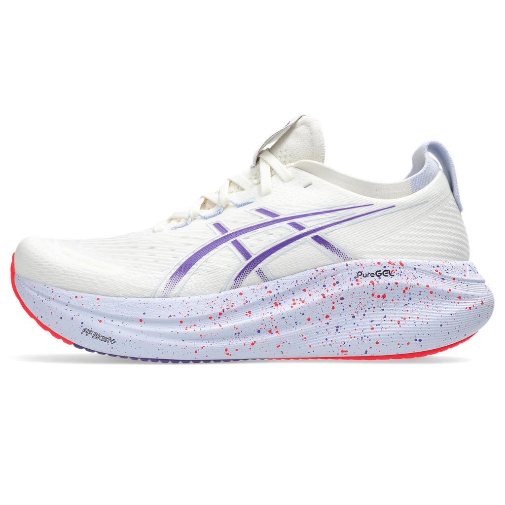 Giày Chạy Bộ Nam ASICS GEL-NIMBUS 27 TOKYO Cream/Edo Purple 1011C120.500